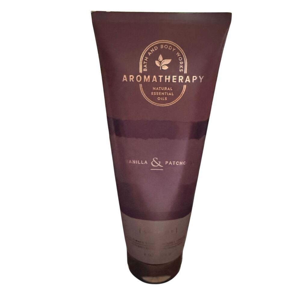 Bath & Body Works 8oz Aromatherapy Comfort Vanilla & Patchouli Body Cream